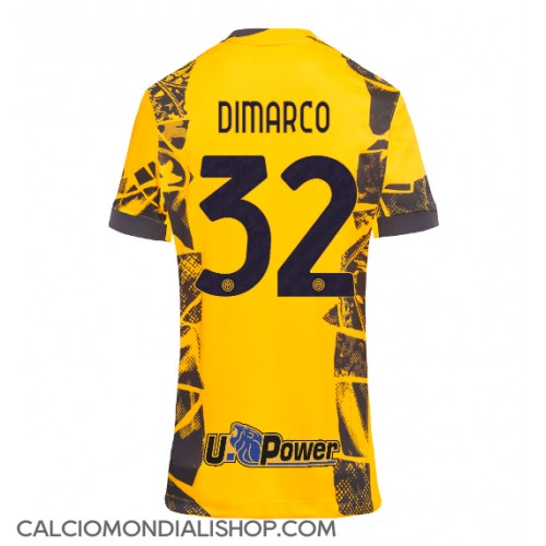 Maglie da calcio Inter Milan Federico Dimarco #32 Terza Maglia Femminile 2024-25 Manica Corta